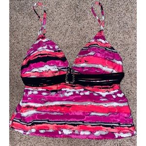 Faded Glory Tankinni Swimsuit Top